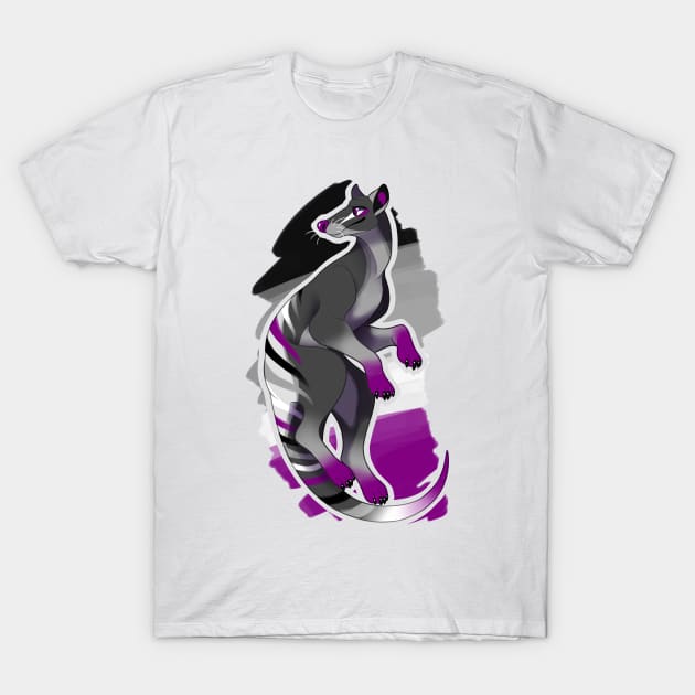 Asexual Thylacine T-Shirt by candychameleon